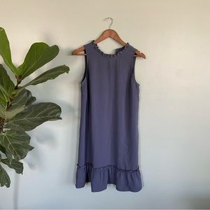 LOFT ruffle dress